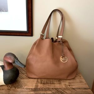 Michael Kors Leather Hobo Bag